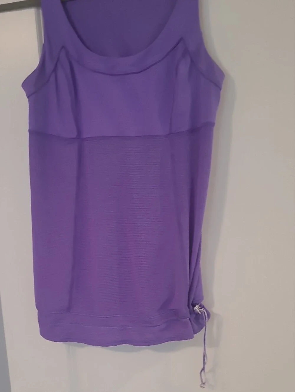lululemon athletica Purple Scoop Workout Tank Medium
